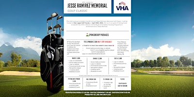 Image principale de April 25, 2024 8th Annual Jesse Ramirez Memorial Golf Classic