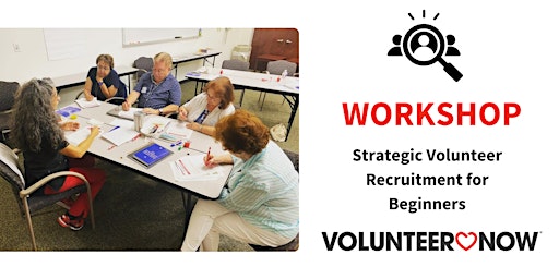 Immagine principale di Workshop: Strategic Volunteer Recruitment for Beginners 