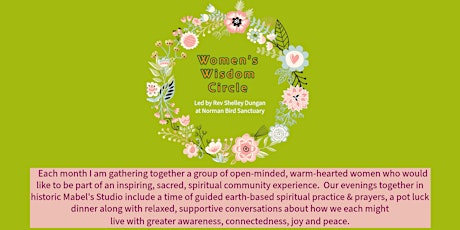 Imagen principal de March 5th Women's Wisdom Circle ~ Monthly Pot Luck Dinner