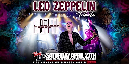 Imagen principal de Led Zeppelin Tribute w/ Physical Graffiti at Tony Ds