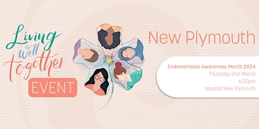 Endometriosis New Zealand Living Well Together - New Plymouth primary image