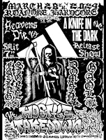 Imagem principal do evento 3/28 Heavens Die & A Knife In The Dark Record Release