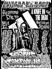 3/28 Heavens Die & A Knife In The Dark Record Release