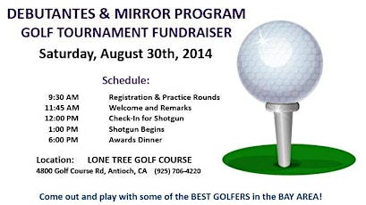 Debutantes and Mirror Golf Fundraiser primary image