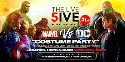 Primaire afbeelding van Marvel Vs. DC Costume Party