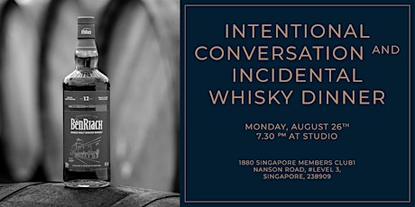 1880 | Intentional Conversation and Incidental Whisky Dinner primary image