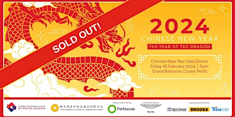 Imagen principal de ACBC WA and CCCA (Perth Branch) Chinese Lunar New Year Gala 2024