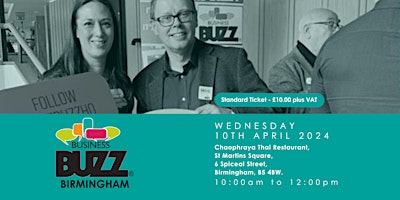 Business Buzz In Person Networking - Birmingham primary image