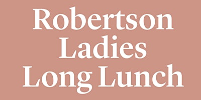 2024 Ladies Long Lunch primary image