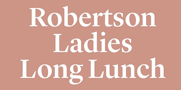 2024 Ladies Long Lunch