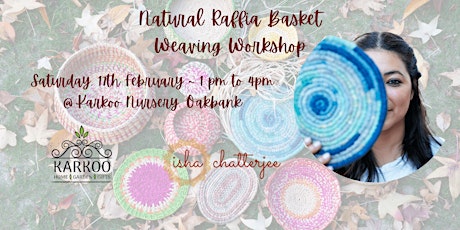 Natural Raffia Basket Weaving Workshop primary image