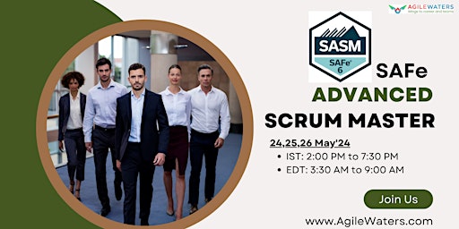 SAFe Advanced Scrum Master Certification Training primary image