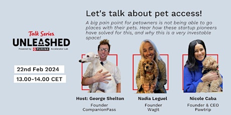 Hauptbild für Let's talk about Pet Access and why it's investable!