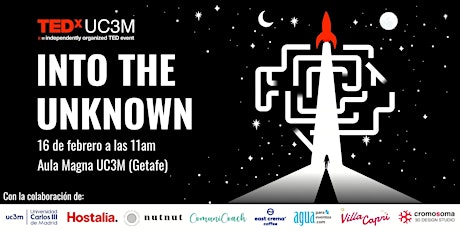 Imagen principal de TEDxUC3M: INTO THE UNKNOWN