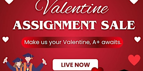 Valentine day Assignment Sale is Live