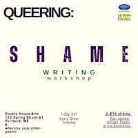 Imagem principal do evento Queering: shame - A Queer Bi-Weekly Writing Workshop