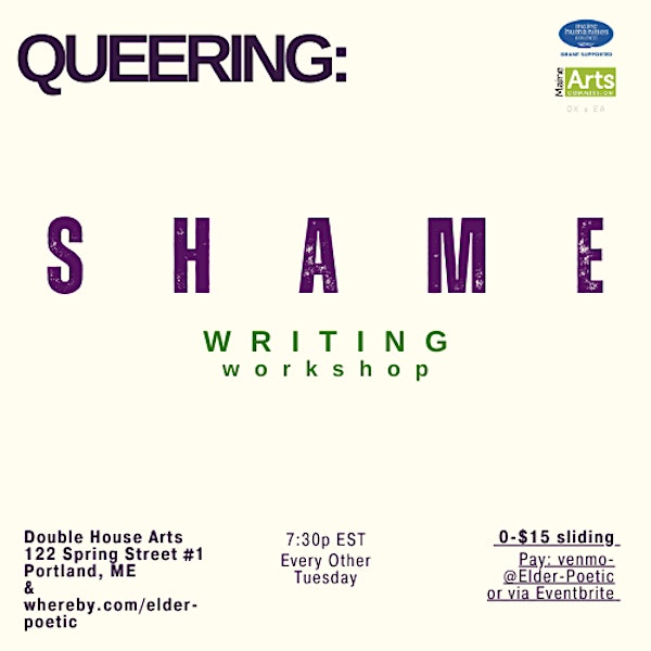 Queering: shame - A Queer Bi-Weekly Writing Workshop