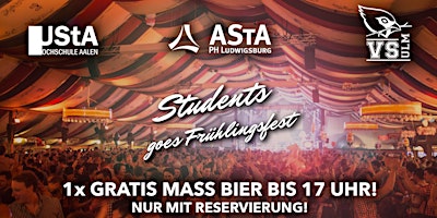 Image principale de PH Ludwigsburg, THU & UStA Aalen goes Frühlingsfest - So. 05.05 @ Wasenwirt