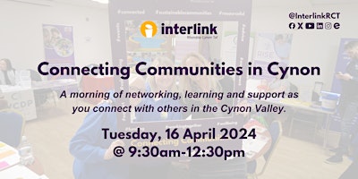 Connecting Communities in Cynon primary image