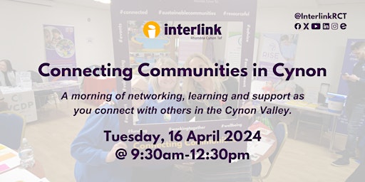 Primaire afbeelding van Connecting Communities in Cynon