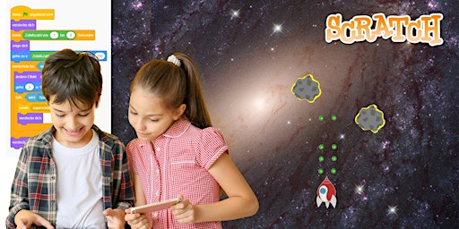 Immagine principale di Scratch - "Weltraum Shooter" - Programmierkurs für Kinder 