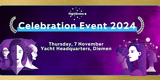 Primaire afbeelding van RightBrains Celebration Event - Save the date!