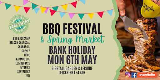 Hauptbild für BBQ Festival & Spring Market - Early May Bank Holiday