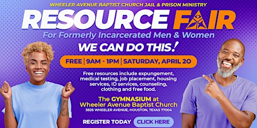 Immagine principale di 2024 WABC Jail & Prison Ministry Annual Resource Fair 