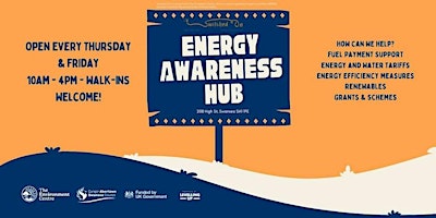 Imagem principal do evento Energy Awareness Hub - Switched On (Drop In, No Need to Book)