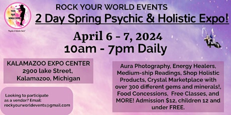 Imagen principal de 2 Day Psychic & Holistic Expo