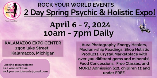 Imagen principal de 2 Day Psychic & Holistic Expo