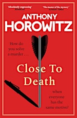 An evening with Anthony Horowitz  11th April followed by a booksigning