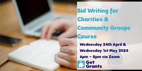 Primaire afbeelding van Bid-Writing for Charities and Community Groups Course
