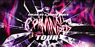 Imagen principal de SOLO K.OS & SABIO BEATS: CRIMINAL MINDED TOUR (GRANADA)