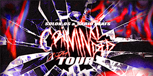 SOLO K.OS & SABIO BEATS: CRIMINAL MINDED TOUR (BARCELONA)  primärbild