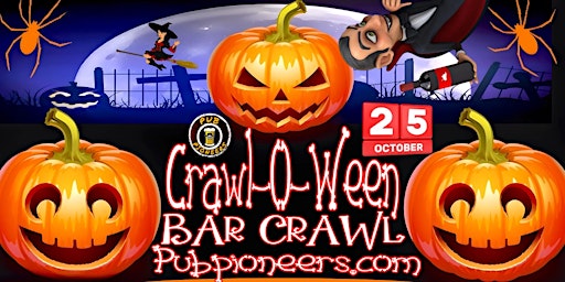 Primaire afbeelding van Pub Pioneers Crawl-O-Ween Bar Crawl - Montgomery, AL