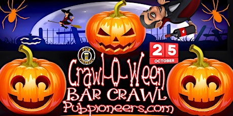 Pub Pioneers Crawl-O-Ween Bar Crawl - Little Rock, AR