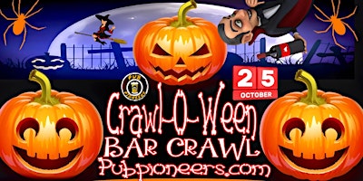 Primaire afbeelding van Pub Pioneers Crawl-O-Ween Bar Crawl - Miami, FL