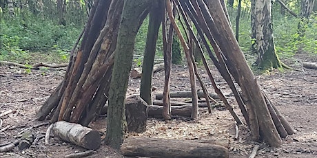 Natural shelters and dens at Kingsbury Water Park