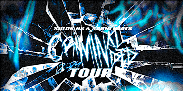 SOLO K.OS & SABIO BEATS: CRIMINAL MINDED TOUR (ZARAGOZA)