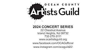 Imagem principal do evento 2024 OCAG Concert Series -Jim Crawford & Michael Baine