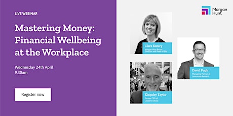 Mastering Money: Financial Wellbeing in the Workplace primary image