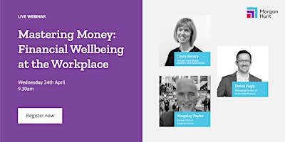 Imagem principal do evento Mastering Money: Financial Wellbeing in the Workplace