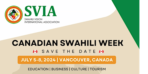 Imagem principal do evento Canadian Swahili Week 2024