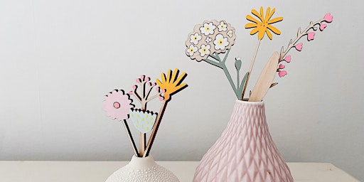 Imagen principal de Hand-painted Wooden Posy Workshop