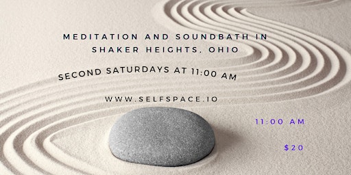 Primaire afbeelding van Meditation and Sound Bath at Tower East - Second Saturdays at 11:00am