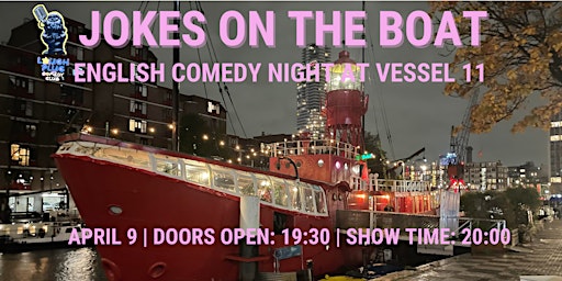 Imagen principal de Jokes on the Boat: Stand-Up Comedy in English