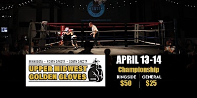 Imagem principal de Upper Midwest Golden Gloves Championship 2024