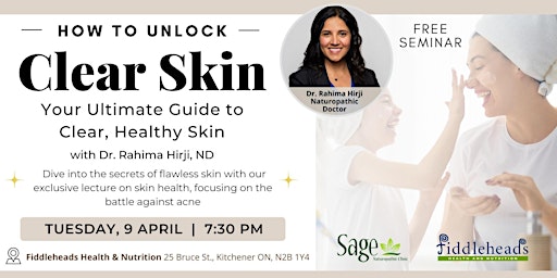 Imagen principal de Unlock Clear Skin: Your Ultimate Guide to Clear, Healthy Skin