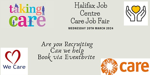 Primaire afbeelding van Halifax Jobcentre Care Sector Jobs Fair